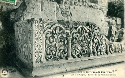 La découverte du tombeau de Jean de Salisbury par l’abbé Charles Métais