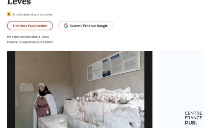 Article de presse : Annonce des Journées européennes du Patrimoine 2026
